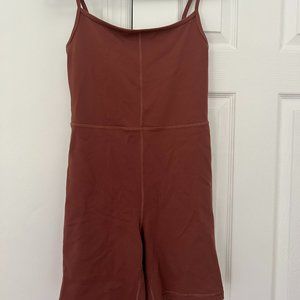WILFRED FREE DIVINITY 7" ROMPER IN MOCHA SORBET